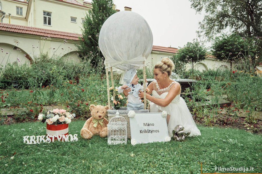 Krikštynų fotosesija