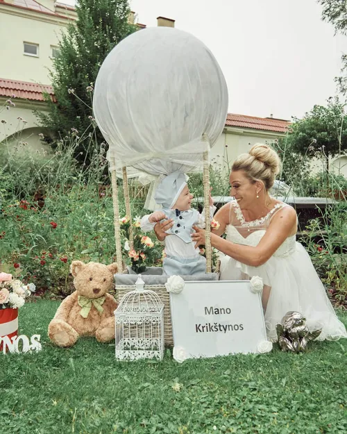 Krikštynų fotosesija