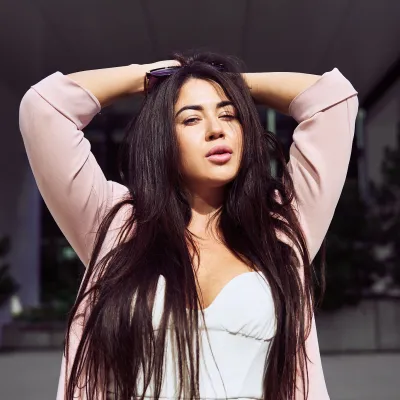 Lady in Pink