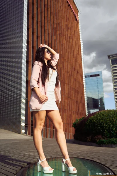 Lady in Pink