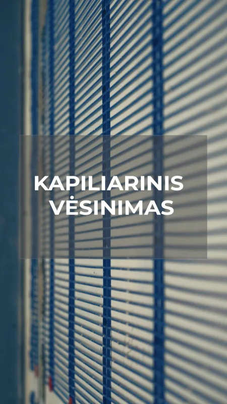 Kapiliarinis šildymas – „reels“ | moderni, nematoma technologija