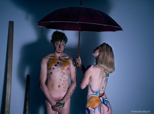 Niu fotosesija. Nuogas kÅ«nas, aktas, erotika