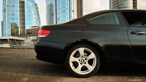 BMW automobilio nuotraukos sesijos metu