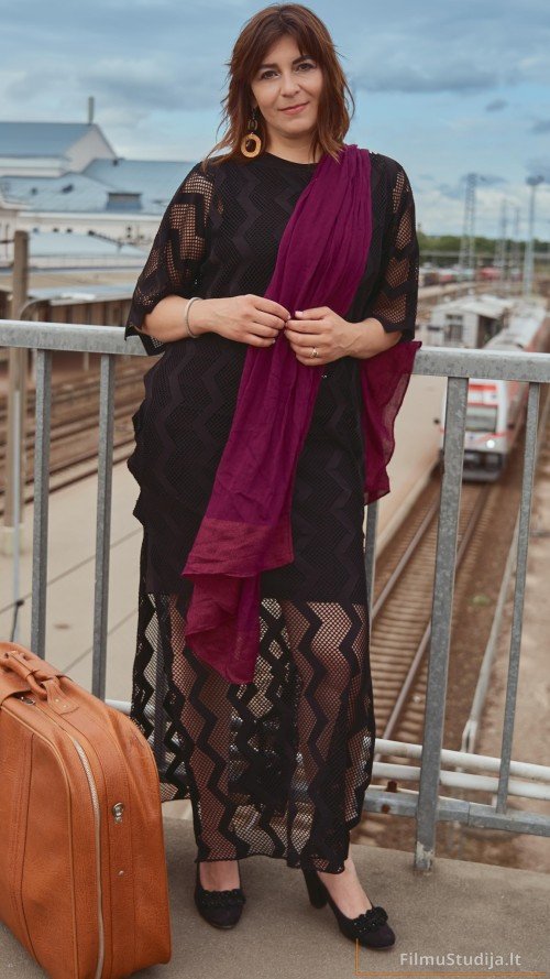 Fotosesija Vilniaus geležinkelio stotyje