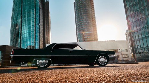 Cadillac Deville 1970 fotosesija