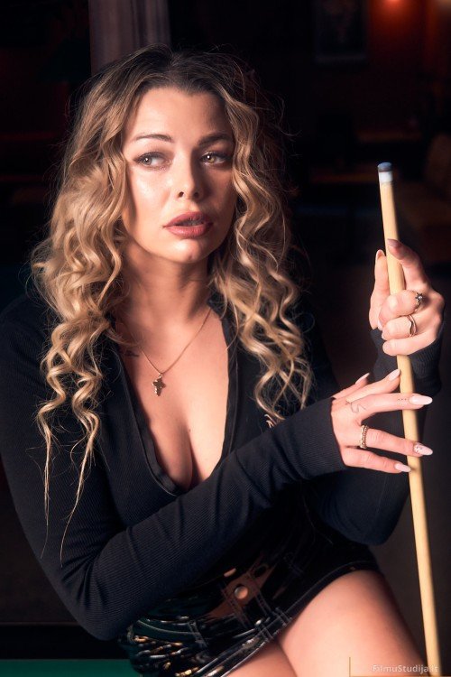 Biliardas, erotika, foto