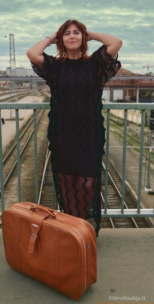 Fotosesija Vilniaus geležinkelio stotyje