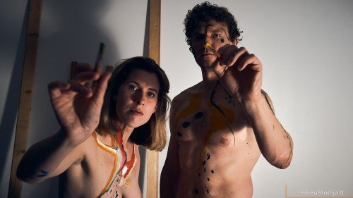 Niu fotosesija. Nuogas kÅ«nas, aktas, erotika