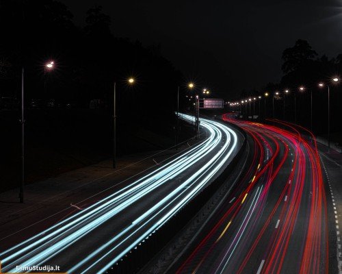 Piešimas šviesa, nuotraukos nakty