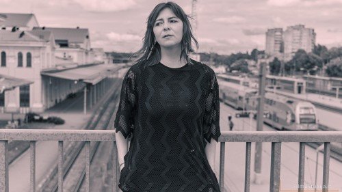 Fotosesija Vilniaus geležinkelio stotyje