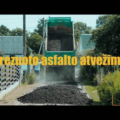 ð Asfaltavimo darbÅ³ reklaminis klipas